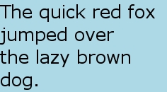 Forced word wrapping annotate example